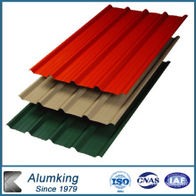 Dachblech Aluminium mit farbbeschichtet